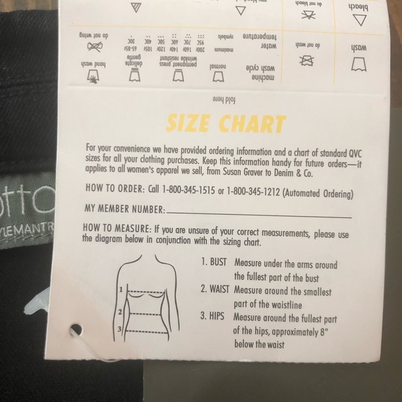 NWT Black QVC Motto Mantra Denim Jacket - Picture 5 of 6